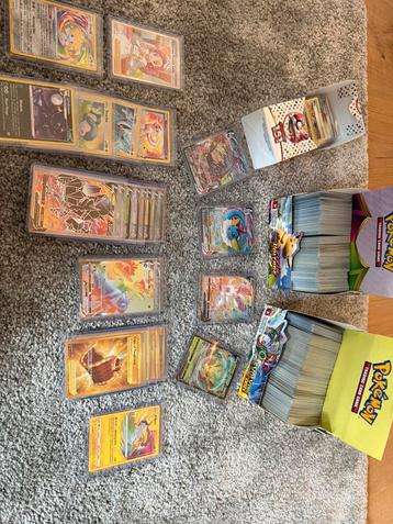 Pokemon kaarten, 2 booster sets & 133 holo’s beschikbaar voor biedingen