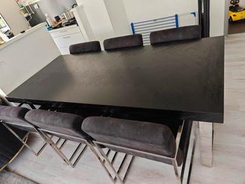 Richmond Eetset - Tafel + 6 Stoelen beschikbaar voor biedingen