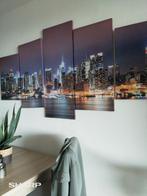 5 luik schildering op canvas, Ophalen, Schilderij