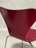 Fritz Hansen vlinderstoel Arne Jacobsen vintage bordeauxrood, Ophalen, Gebruikt, Vintage, Eén