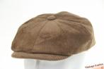 Paperboy pet Hatland Way beige ribfluweel 59 Hatland L nieuw, Kleding | Heren, Hoeden en Petten, Nieuw, Ophalen of Verzenden, Pet