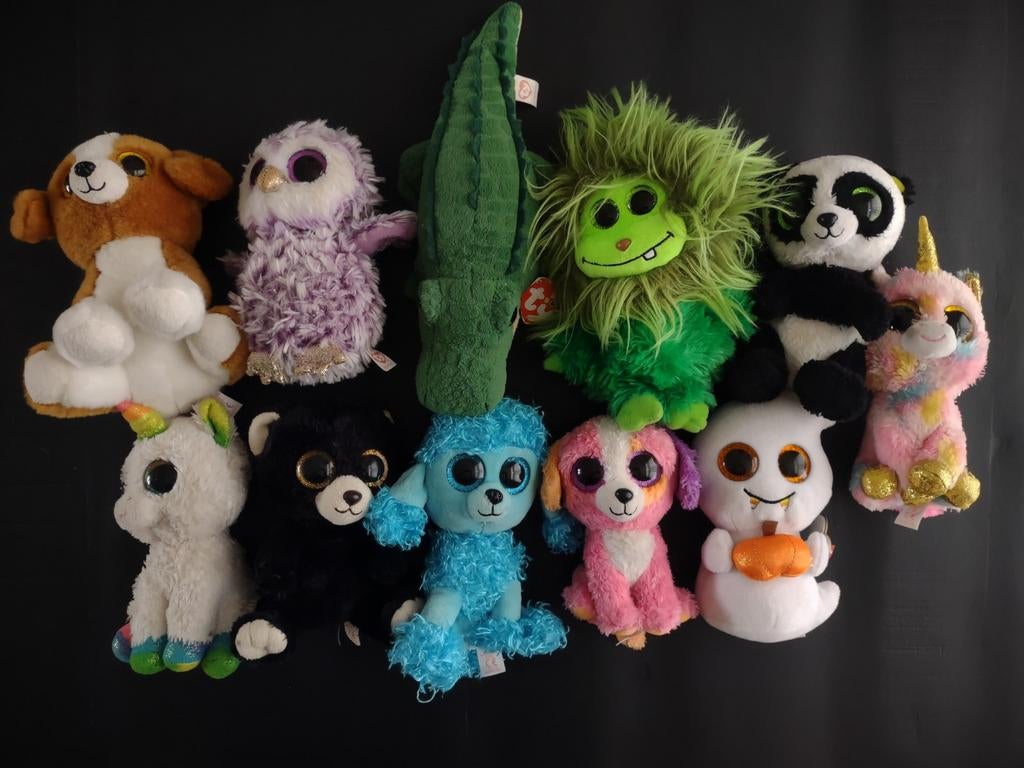 TY knuffels 15cm, Kinderen en Baby's, Speelgoed | Knuffels en Pluche, Zo goed als nieuw, Overige typen, Ophalen of Verzenden