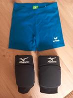 Erima volleybalbroekje 140 en kniebeschermers S, Sport en Fitness, Volleybal, Ophalen of Verzenden, Nieuw, Bescherming