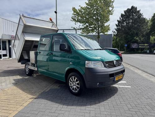 Volkswagen Transporter 2.0 BENZINE KIPPER 6-PERSOONS, Auto's, Volkswagen, Bedrijf, Transporter, ABS, Airbags, Airconditioning