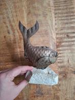 Metalen vintage vis, Ophalen of Verzenden, Gebruikt, Dier
