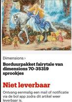 BORDUURPAKKET DIMENSIONS GOLD FAIRYTALE, Verzenden, Nieuw, Handborduren, Borduurpakket