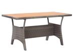 Tuintafel 120x70x66 cm massief acaciahout grijs, ., Nieuw, Ophalen of Verzenden, .