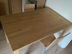 Houten tafel, Huis en Inrichting, Tafels | Eettafels, Ophalen, Gebruikt, 100 tot 150 cm, 50 tot 100 cm