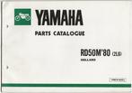 Yamaha RD50 M Holland parts list 1980 (6178z), Fietsen en Brommers, Ophalen of Verzenden, Zo goed als nieuw
