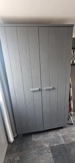 Woood kledingkast Dennis staalgrijs 202x111x55 cm, Huis en Inrichting, Ophalen, Zo goed als nieuw, 50 tot 75 cm, 150 tot 200 cm