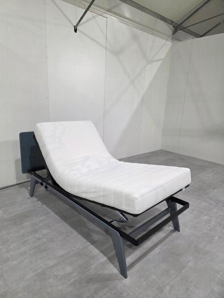 Auping Original Bed 90x200 Elektrisch M1 + Inizio Matras, Huis en Inrichting, Slaapkamer | Bedden, Zo goed als nieuw, Eenpersoons