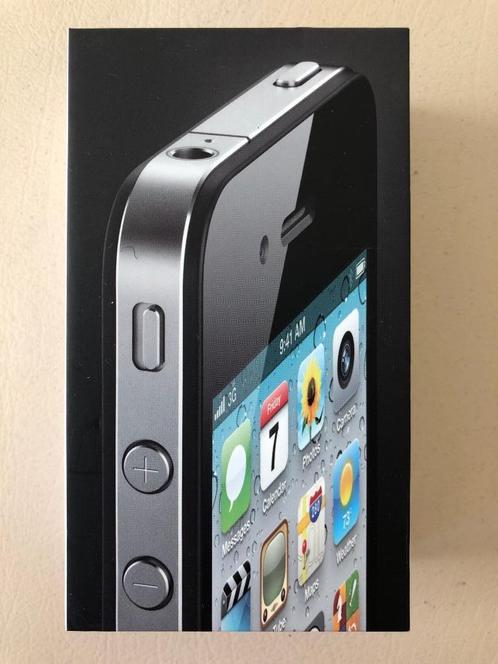 Apple iPhone 4, zwart, 8GB, Telecommunicatie, Mobiele telefoons | Apple iPhone, Zo goed als nieuw, 8 GB, Zonder abonnement, Zonder simlock