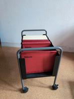 Hangmappenkast op wieltjes., Huis en Inrichting, Kasten | Ladekasten, Ophalen, 1 of 2 laden, 50 tot 100 cm, Minder dan 100 cm