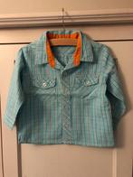 Jongens blousje HEMA maat 80 licht blauw, Kinderen en Baby's, Babykleding | Maat 80, Ophalen of Verzenden, Zo goed als nieuw, Jongetje