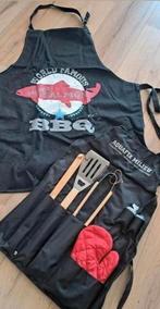 BBQ-set  NIEUW met schort en assesoires, Ophalen of Verzenden, Nieuw