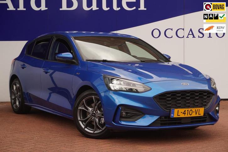 Ford Focus 1.0 EcoBoost Hybrid ST Line Business+Led+navigati, Auto's, Ford, Bedrijf, Te koop, Focus, ABS, Achteruitrijcamera, Airbags