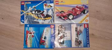 Lego moedel team boekjes netjes 5590 5521 5542 2556 erg mooi beschikbaar voor biedingen