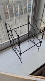 Metalen Wijnrekje voor 6 flessen, Gebruikt, 5 tot 15 flessen, Ophalen of Verzenden, Metaal