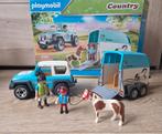 Playmobil 70511 auto met paardentrailer, Kinderen en Baby's, Speelgoed | Playmobil, Ophalen, Zo goed als nieuw