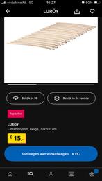 IKEA Luroy 2x 70x200 lattenbodem IKEA., Ophalen of Verzenden, Zo goed als nieuw, 200 cm, 140 cm