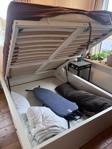 IKEA MALM bed 140x200 + LÖNSET lattenbodem - afbeelding 12
