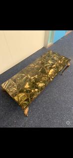 Vintage salontafel epoxy marble, Huis en Inrichting, Tafels | Salontafels, Ophalen, 50 tot 100 cm, Zo goed als nieuw, Minder dan 50 cm