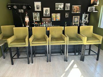 Mooie set barkrukken (6 stuks) tekoop aangeboden beschikbaar voor biedingen