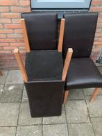 Eetstoelen, Huis en Inrichting, Stoelen, Ophalen of Verzenden, Zo goed als nieuw, Vier
