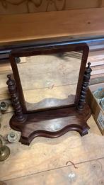 Vintage spiegel opknapper, Ophalen of Verzenden, Ovaal, Minder dan 50 cm