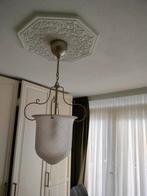 Glazen hanglamp, Gebruikt, Ophalen of Verzenden