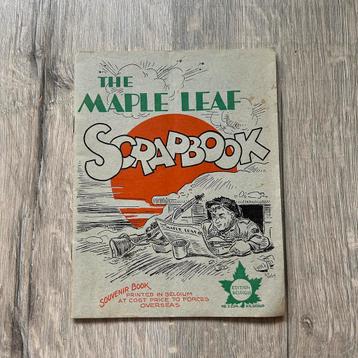 The Maple Leaf scrapbook WO2 beschikbaar voor biedingen
