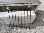 Stalen hek retro, sierhek, Tuin en Terras, Tuinhekken en Hekwerk, Ophalen, Gebruikt, IJzer, Sierhekwerk