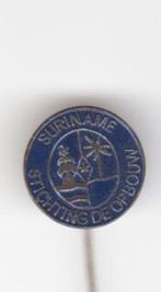 Suriname stichting de opbouw, Verzamelen, Speldjes, Pins en Buttons, Sport, Zo goed als nieuw, Verzenden