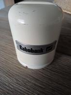 Witte spaarpot rabobank, Verzamelen, Ophalen, Zo goed als nieuw, Metaal of Blik, Overige thema's