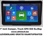 7' Vrachtwagen, Camper GPS Laatste IGO Eu Map,Gratis Update!, Auto diversen, Autonavigatie, Nieuw, Ophalen of Verzenden