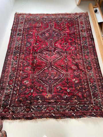 Perzisch tapijt kleed Iran 221x168 cm rood beschikbaar voor biedingen