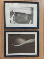 Zwart wit vrouwen lichaam 30 x 40 cm (inclusief lijst), Ophalen of Verzenden, Zo goed als nieuw