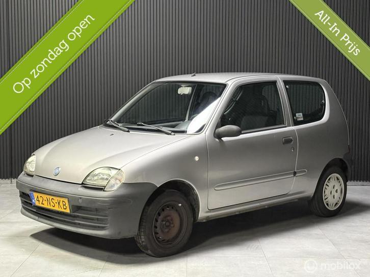 Fiat Seicento 1.1 S - Nieuwe Apk - Nap -, Auto's, Fiat, Bedrijf, Te koop, Seicento, Alarm, Startonderbreker, Benzine, Euro 4, D