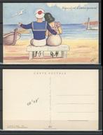 Humor 1907 Nostalgie Vintage BC Polis Ansichtkaart f-92 jdu, Verzamelen, Ophalen of Verzenden, Voor 1920, Ongelopen, Overige thema's