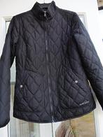 Zwarte jas jack doorgestikt lente EDDIE BAUER maat M, Kleding | Dames, Maat 38/40 (M), Zwart, Ophalen of Verzenden, Zo goed als nieuw