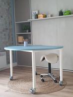 SPLINTERNIEUWE mooie ronde instructietafel school, rt ,coach
