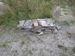 Gratis restant grindtegels, Tuin en Terras, Tegels en Klinkers, Gebruikt, Ophalen of Verzenden, 10 m² of meer, Beton