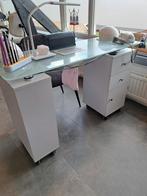 Nageltafel, Huis en Inrichting, Tafels | Kaptafels, Ophalen, Gebruikt, Hout, Minder dan 100 cm