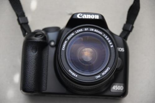CANON digitale camera 450D, Audio, Tv en Foto, Fotocamera's Digitaal, Gebruikt, Spiegelreflex, Canon, 4 t/m 7 keer, Ophalen of Verzenden