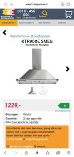Smeg afzuigkap 90 nieuw in doos, Witgoed en Apparatuur, Afzuigkappen, Ophalen of Verzenden, Nieuw