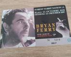 Concertkaartje van Bryan Ferry, Ophalen of Verzenden, Gebruikt, Foto of Kaart