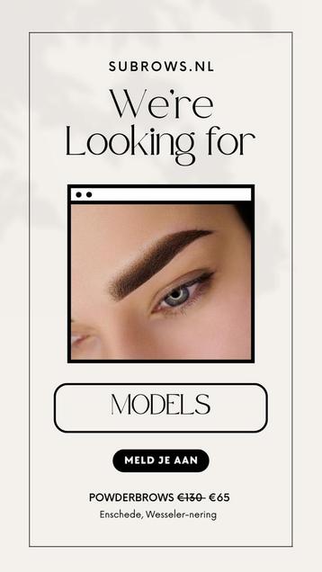 POWDERBROWS beschikbaar voor biedingen
