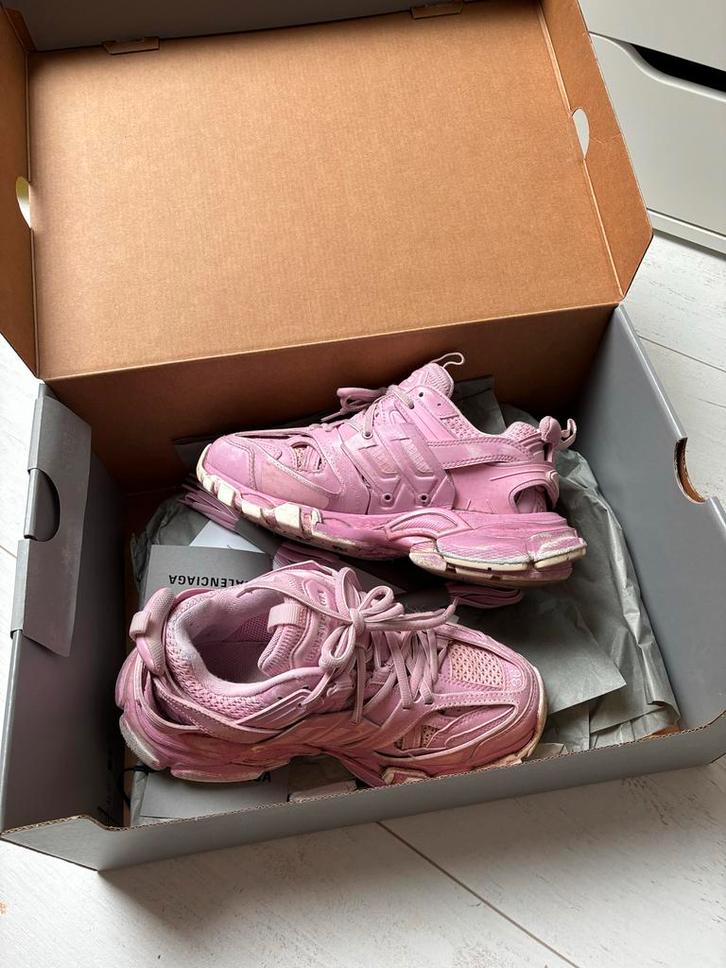 Balenciaga Tracks, Kleding | Dames, Schoenen, Gedragen, Sneakers of Gympen, Roze, Ophalen of Verzenden