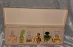 Luxe parfum miniaturen set voor dames set 4, Ophalen of Verzenden, Zo goed als nieuw, Miniatuur, Gevuld