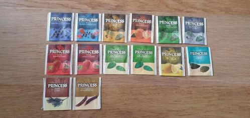 (02) Theezakje / Theezakjes / Thee zakjes - Princess 14st, Hobby en Vrije tijd, Theezakjes, Theezakje(s), Ophalen of Verzenden